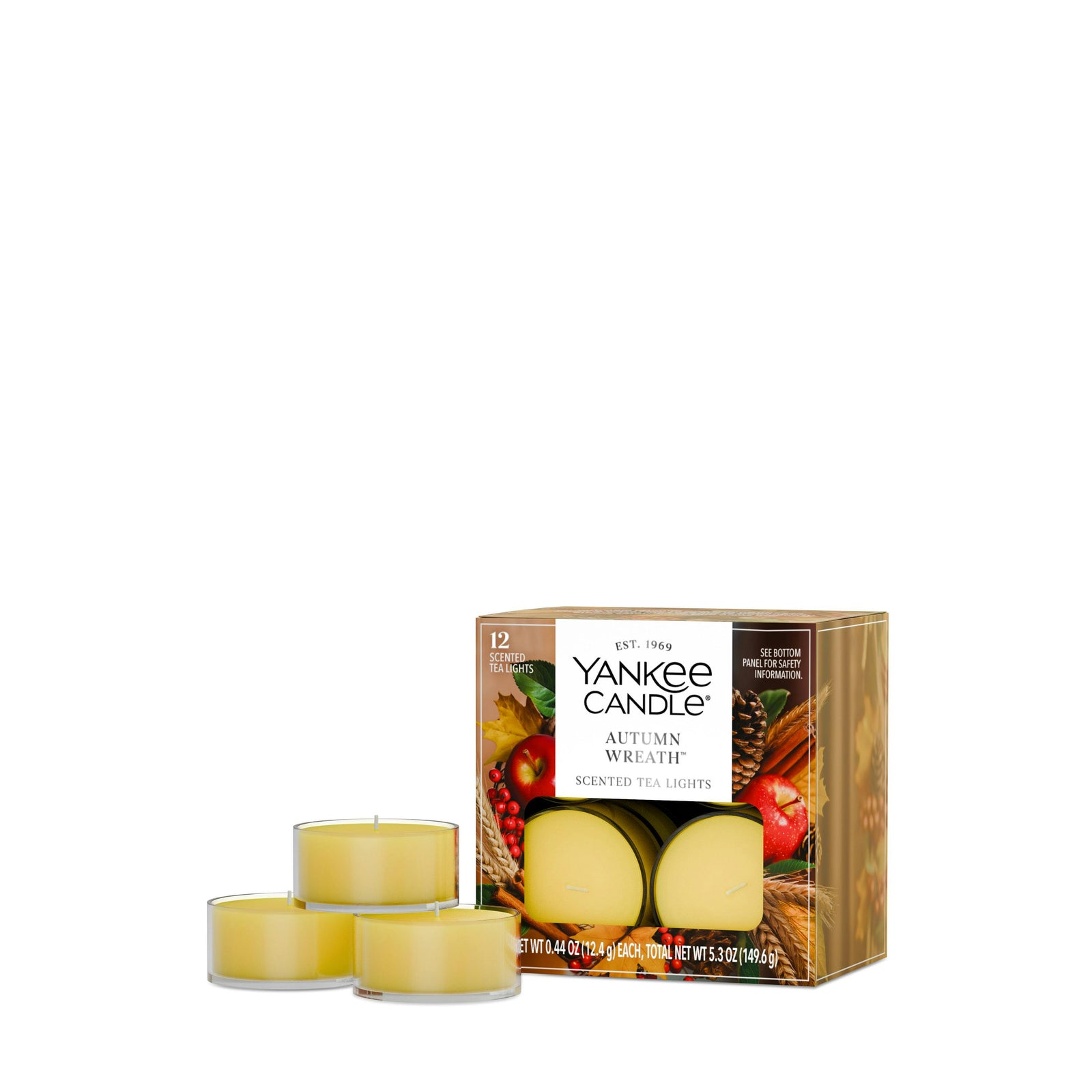 Autumn Wreath™ Scented Tea Light Candles