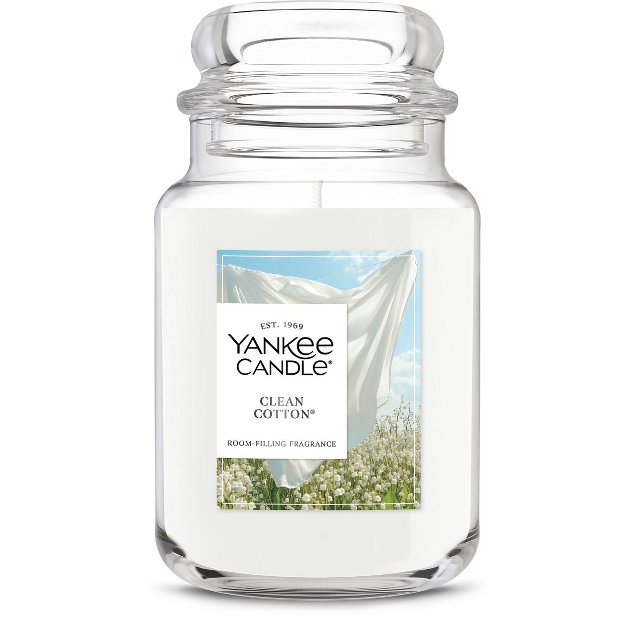 Clean Cotton® Original Large Jar Candle