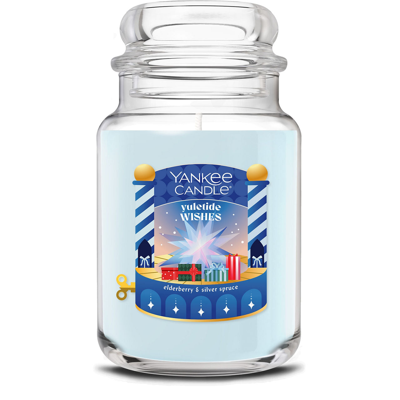 Yuletide Wishes Original Large Jar Candle