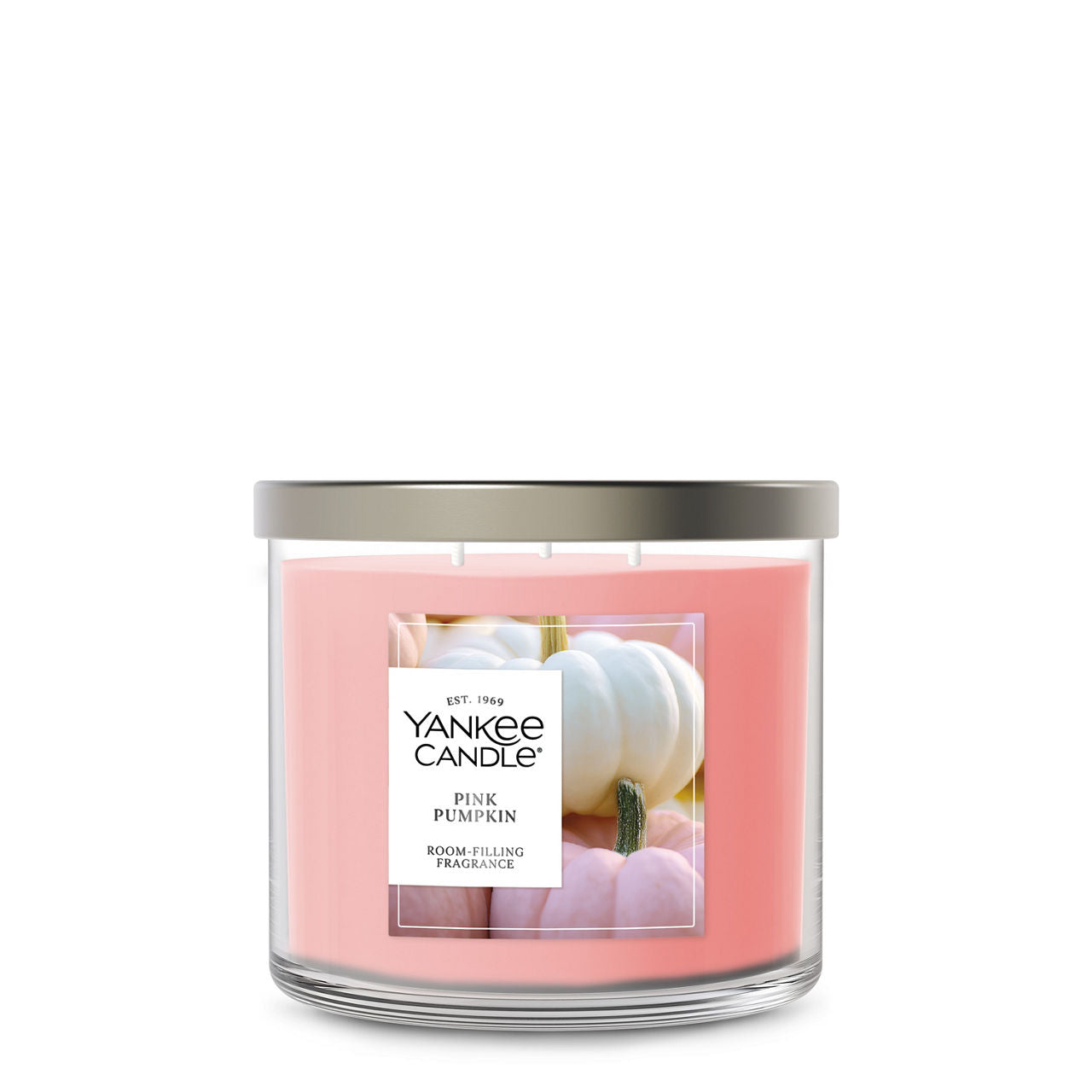 Pink Pumpkin 3-Wick Candle