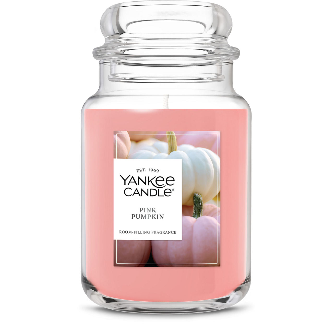 Pink Pumpkin Original Large Jar Candle