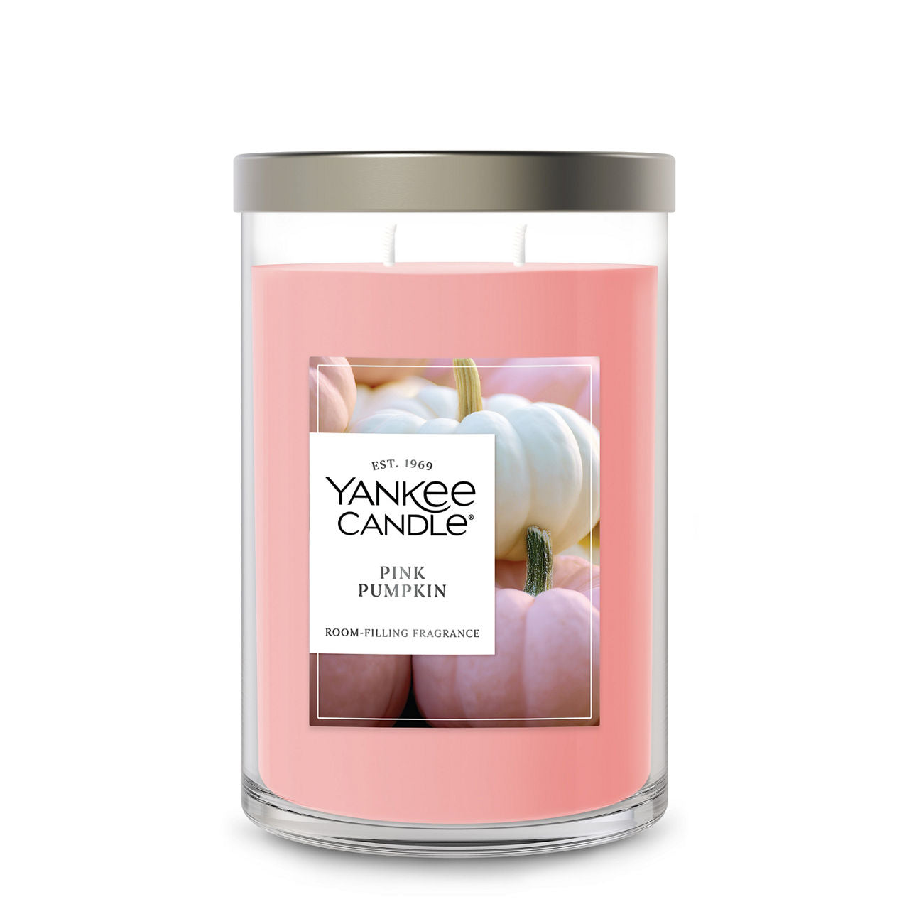 Pink Pumpkin Large Tumbler Candle