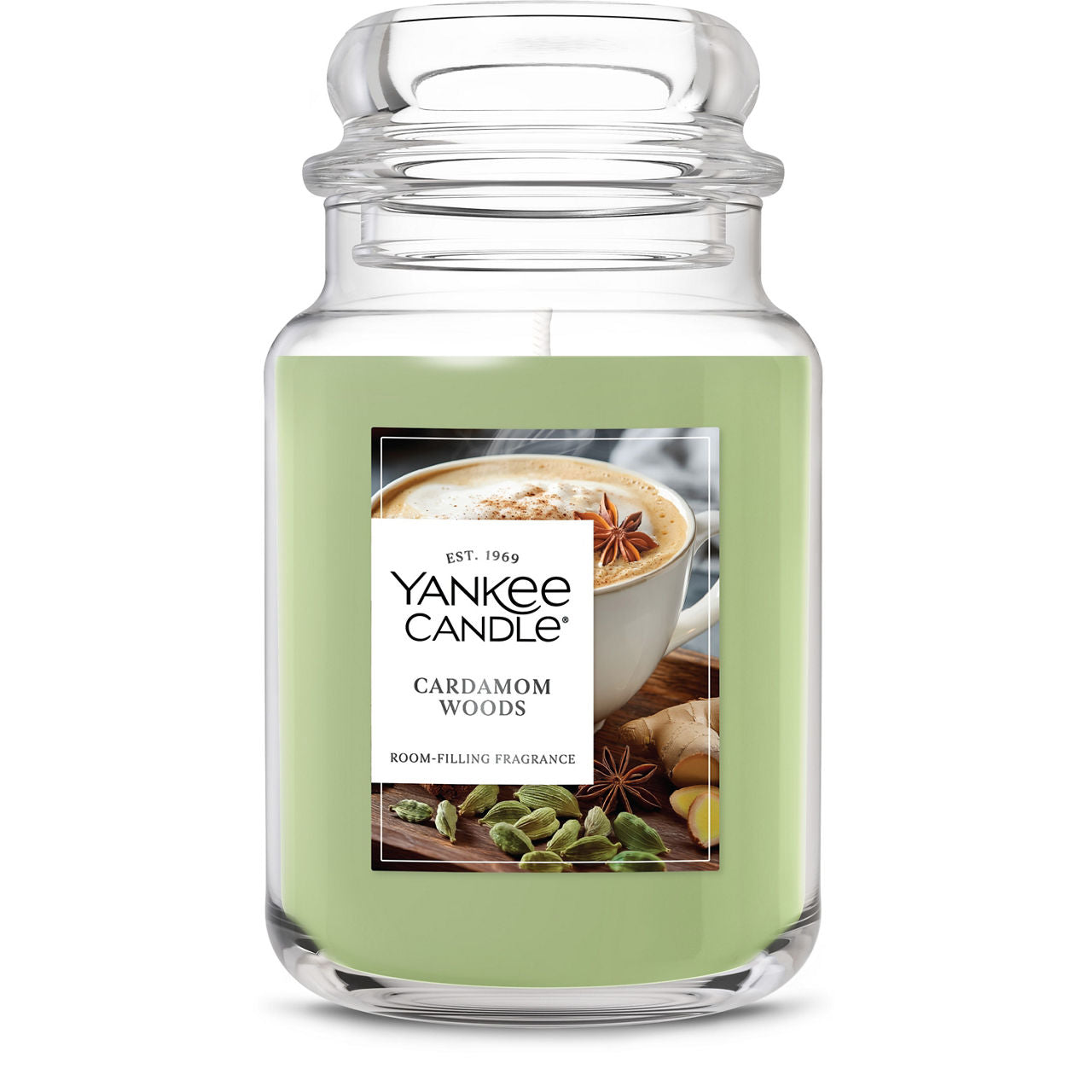 Cardamom Woods Original Large Jar Candle