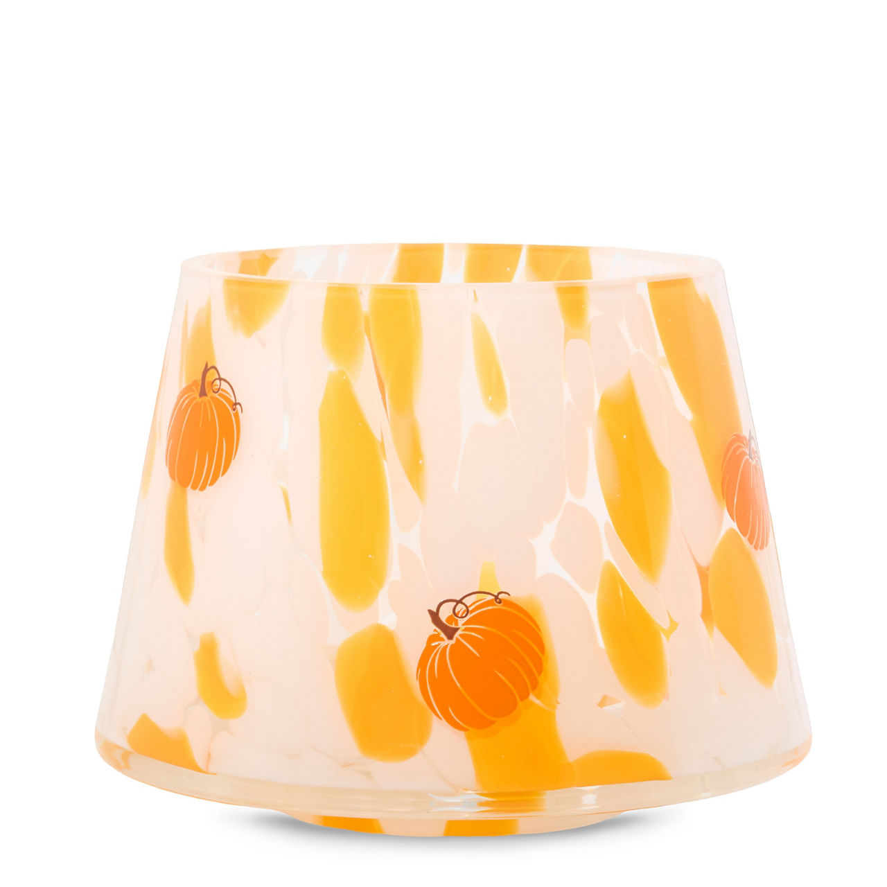 Pumpkin Painter Jar Candle Shade