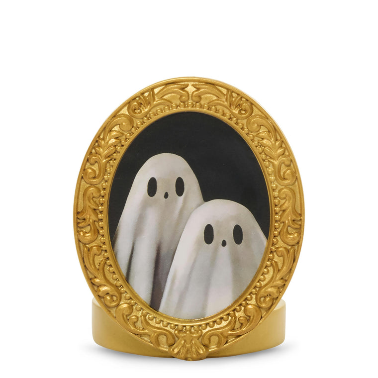 Ghost Portrait Tea Light Candle Holder B4