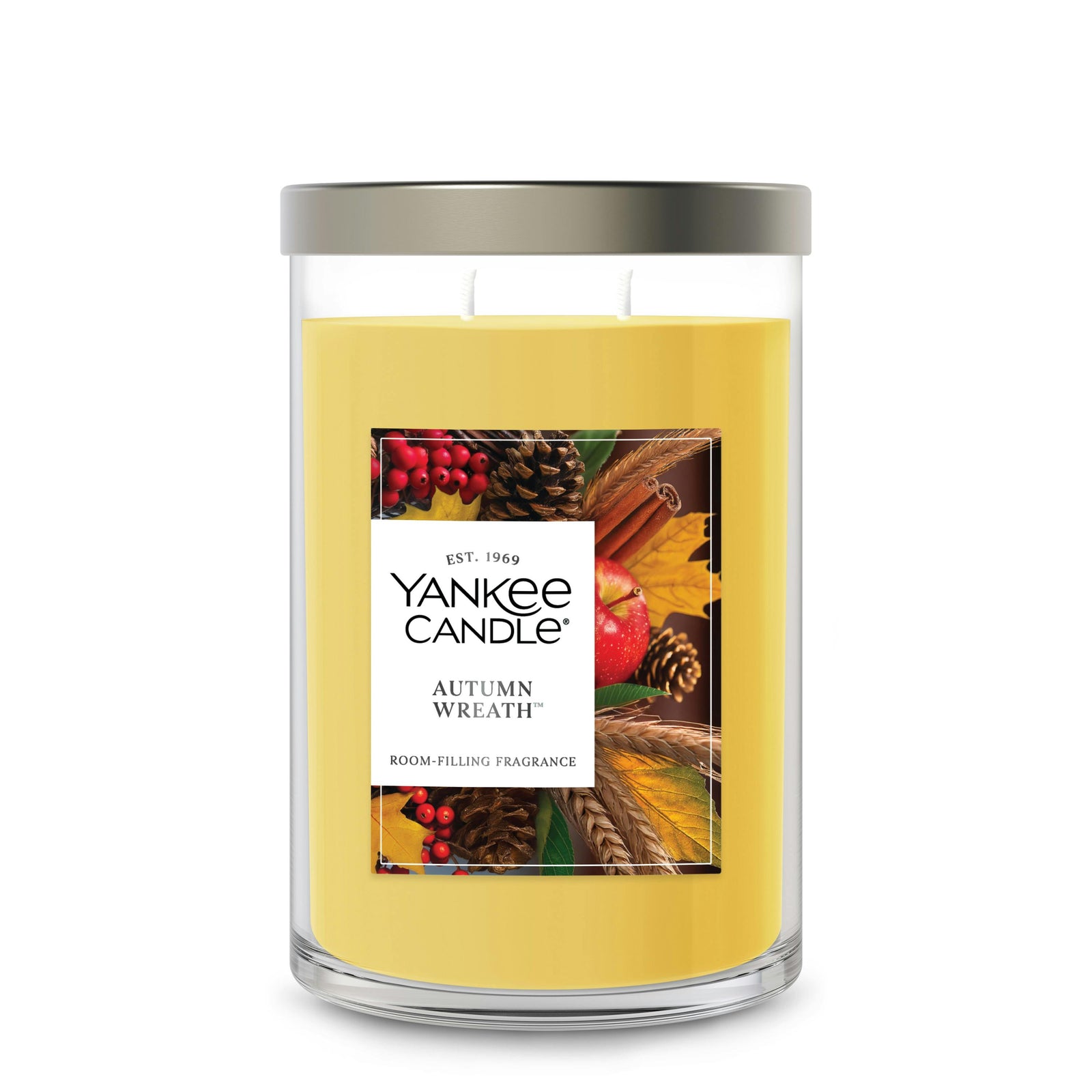 Autumn Wreath™ Large Tumbler Candle