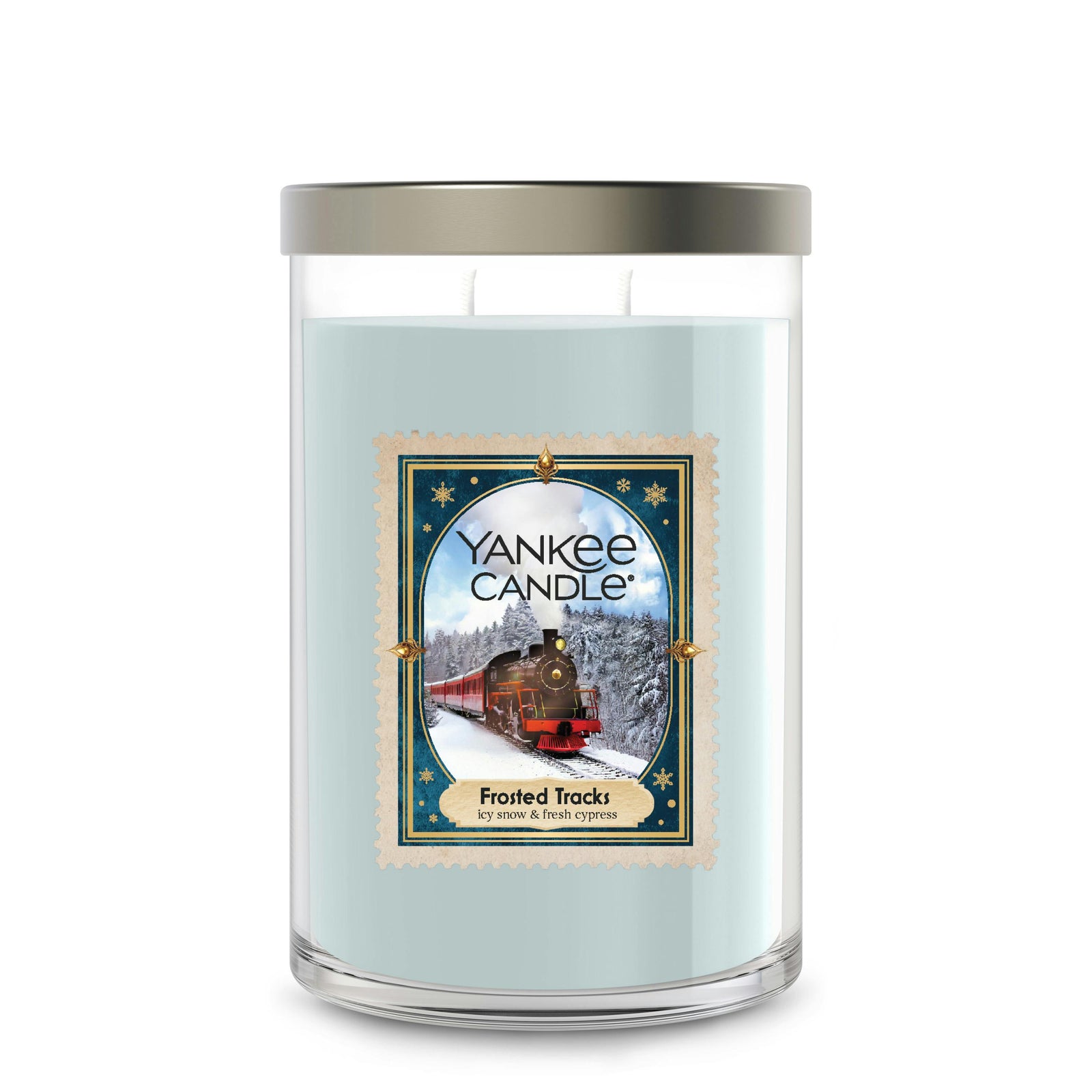 Frosted Tracks Large Tumbler Candle