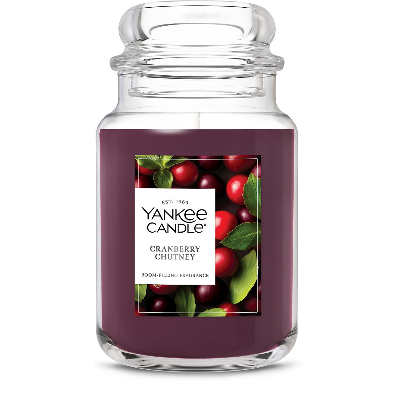 Cranberry Chutney Original Large Jar Candle