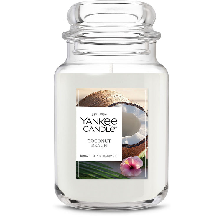 Coconut Beach Original Large Jar Candle W5