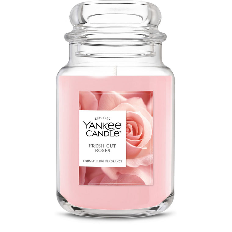 Fresh Cut Roses Original Large Jar Candle J7