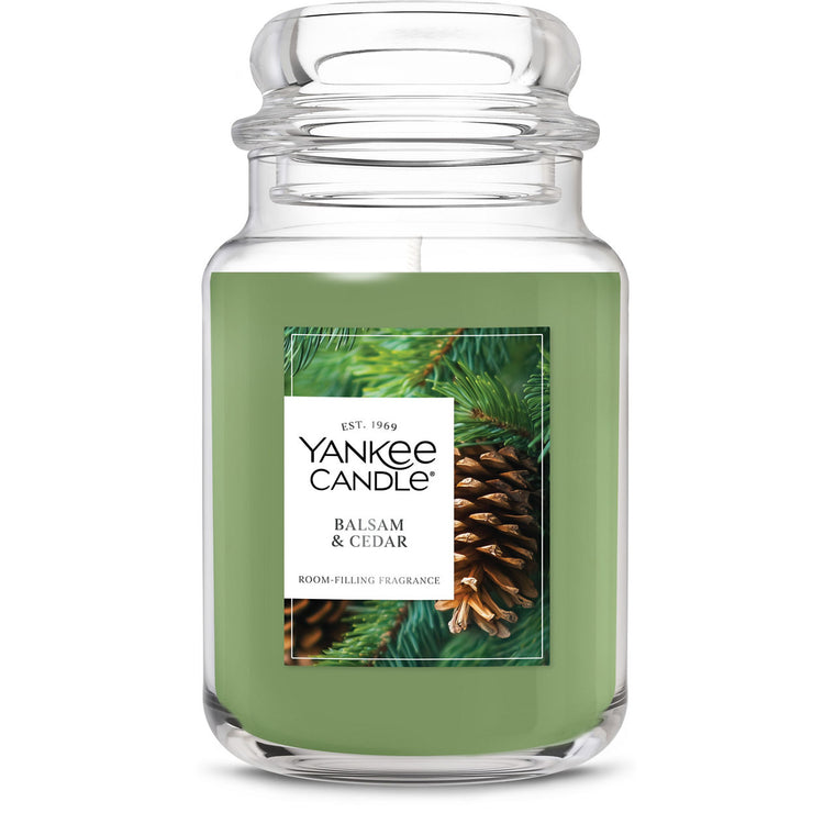 Balsam & Cedar Original Large Jar Candle H1