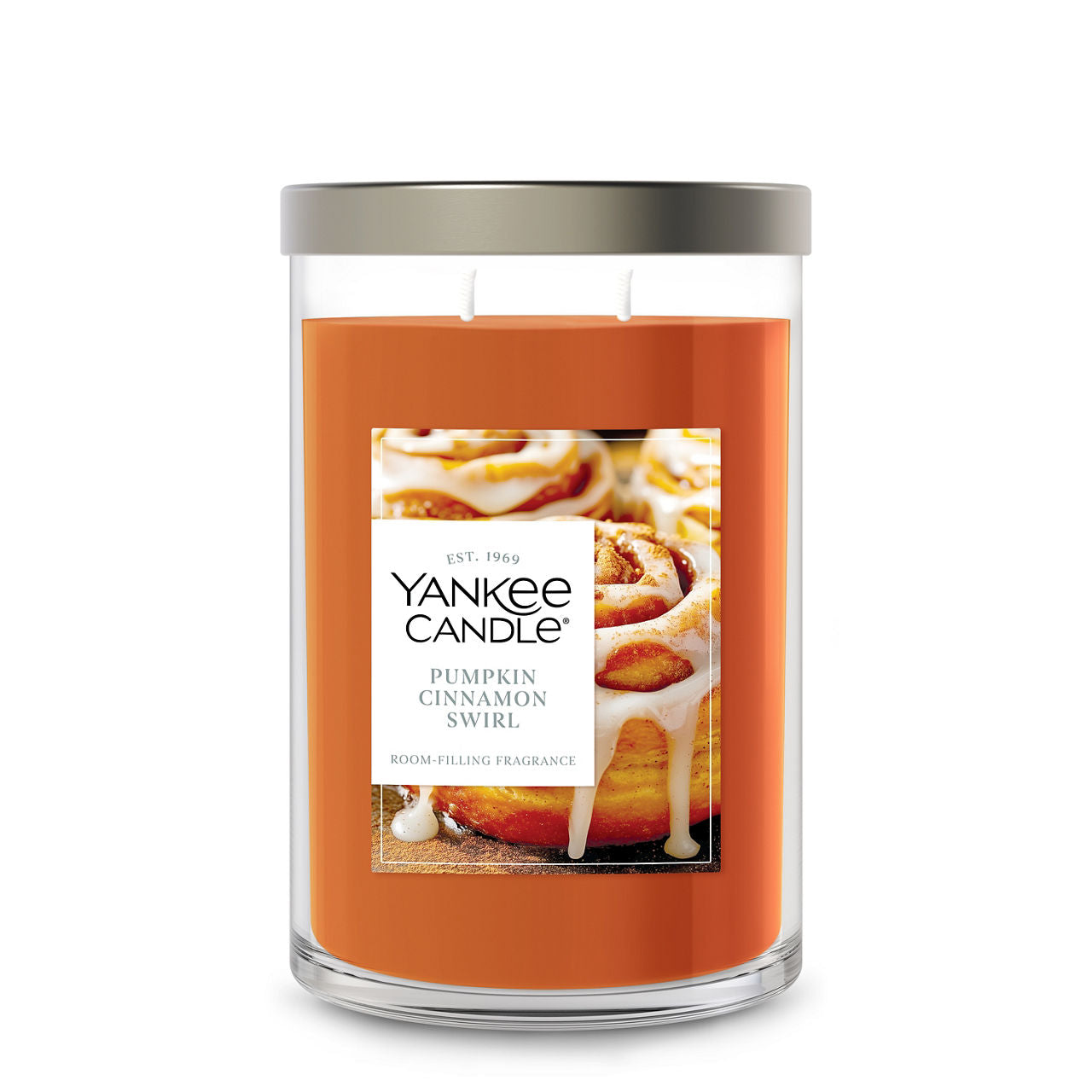 Pumpkin Cinnamon Swirl Large Tumbler Candle
