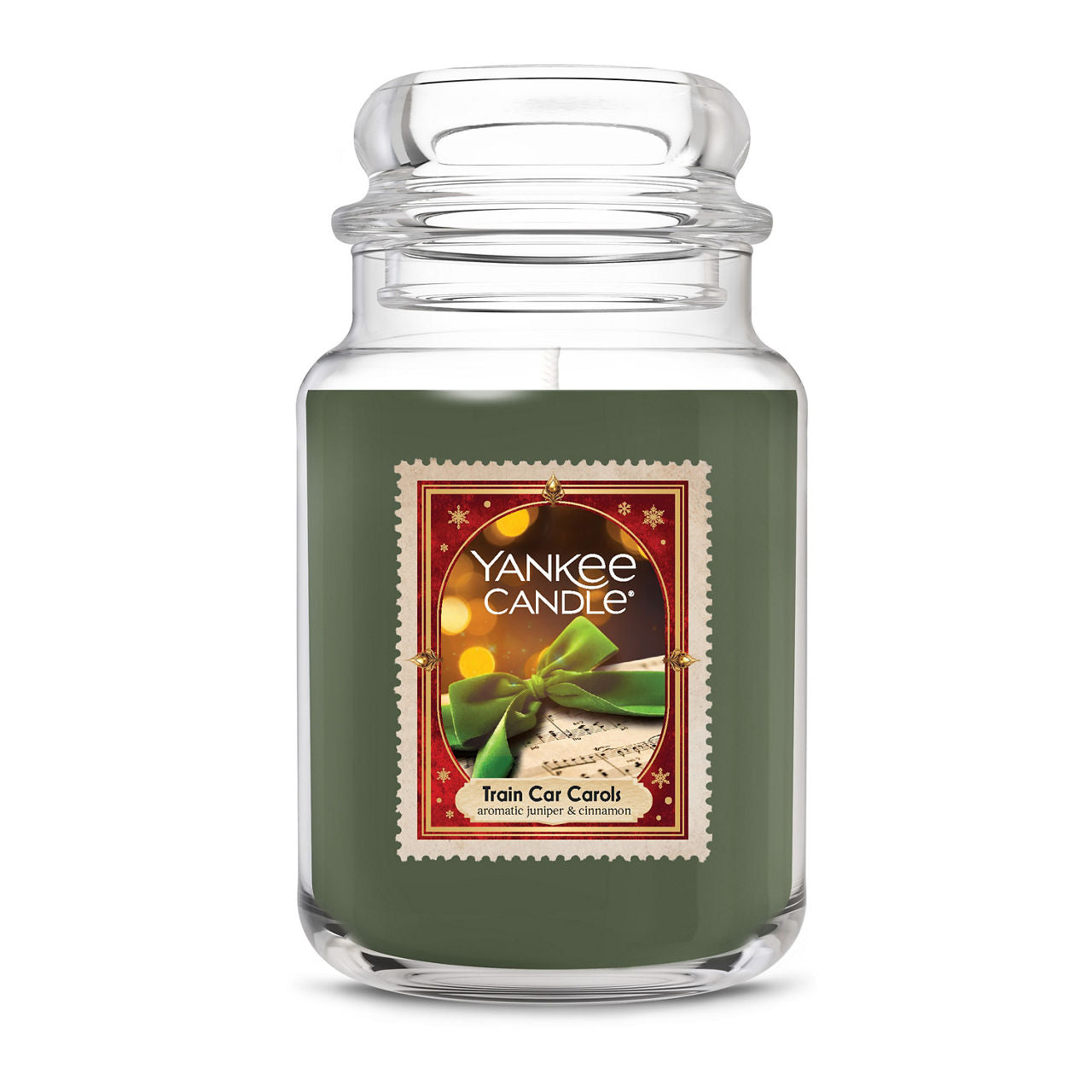 Train Car Carols Original Large Jar Candle