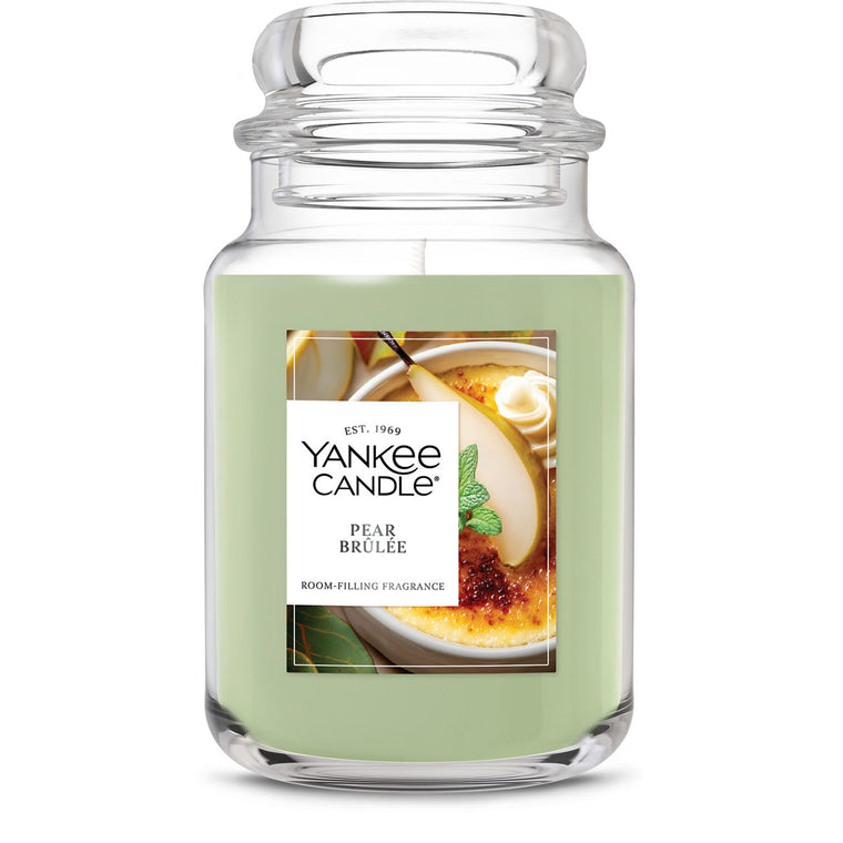 Pear Brûlée Original Large Jar Candle J3