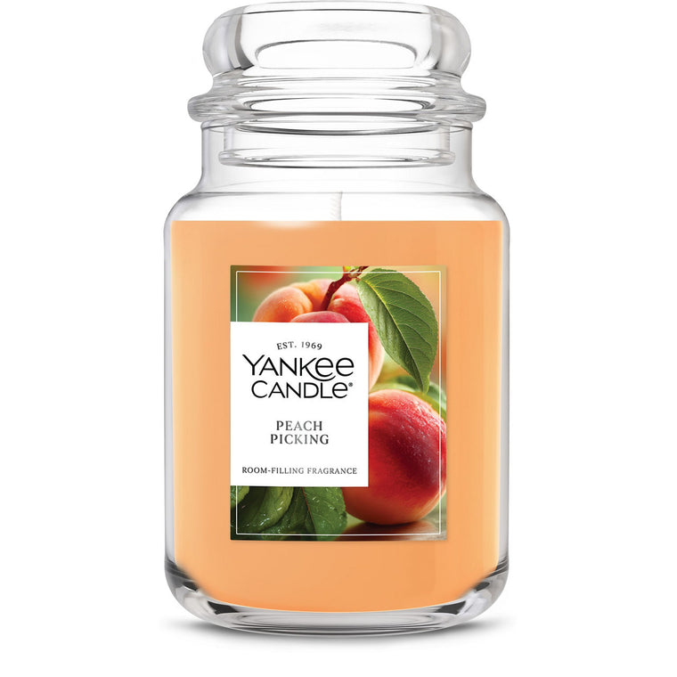 Peach Picking Original Large Jar Candle P3