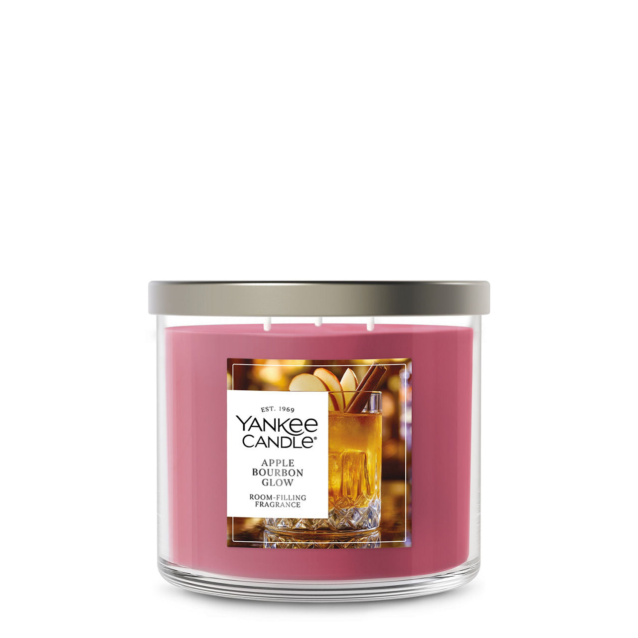 Apple Bourbon Glow 3-Wick Candle