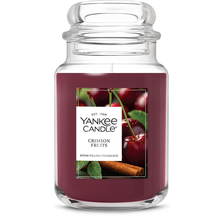 Crimson Fruits Original Large Jar Candle U4