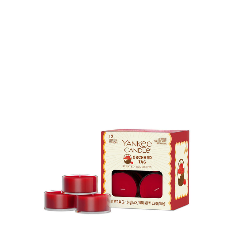 Orchard Tag Scented Tea Light Candles M6