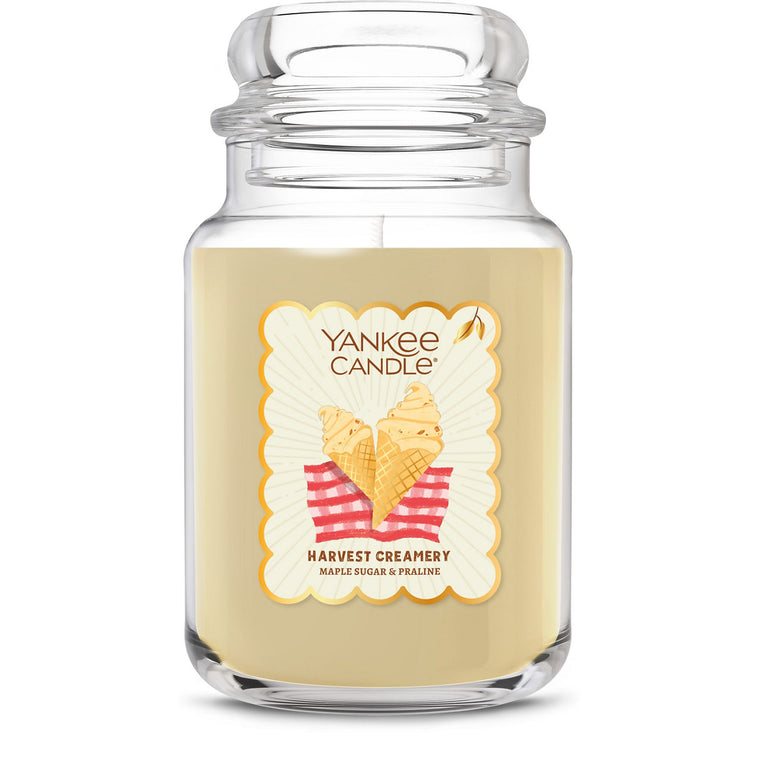 Harvest Creamery Original Large Jar Candle P7