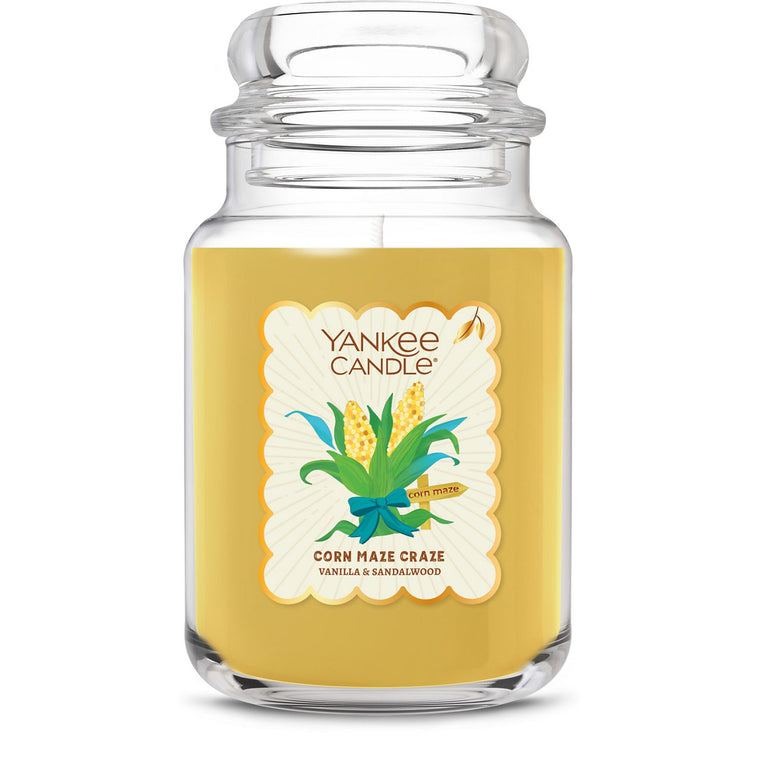 Corn Maze Craze Original Large Jar Candle D3