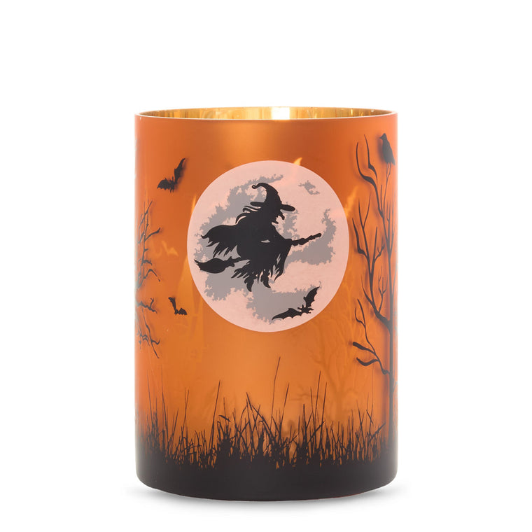 Witch's Moon Jar Candle Holder A9