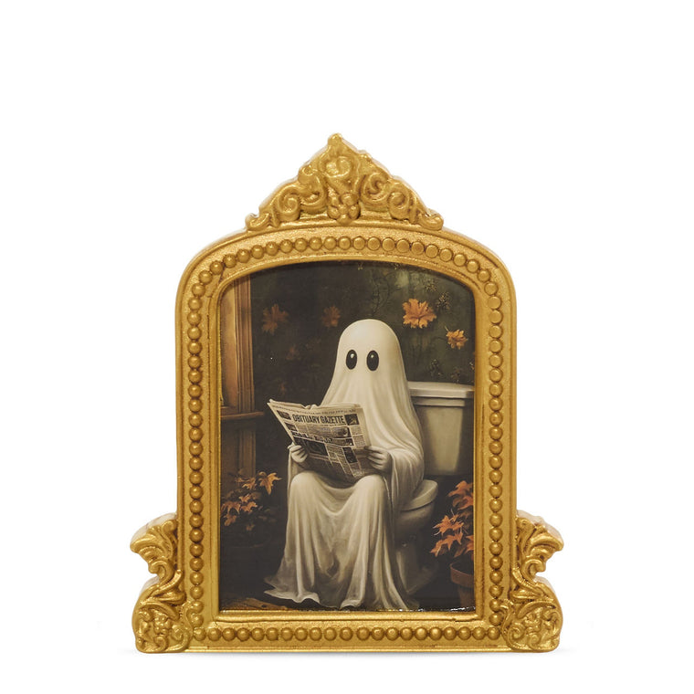 Reading Ghost Portrait Tea Light Candle Holder L5