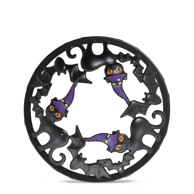 Cats & Bats Illuma-Lid® Jar Candle Topper A5
