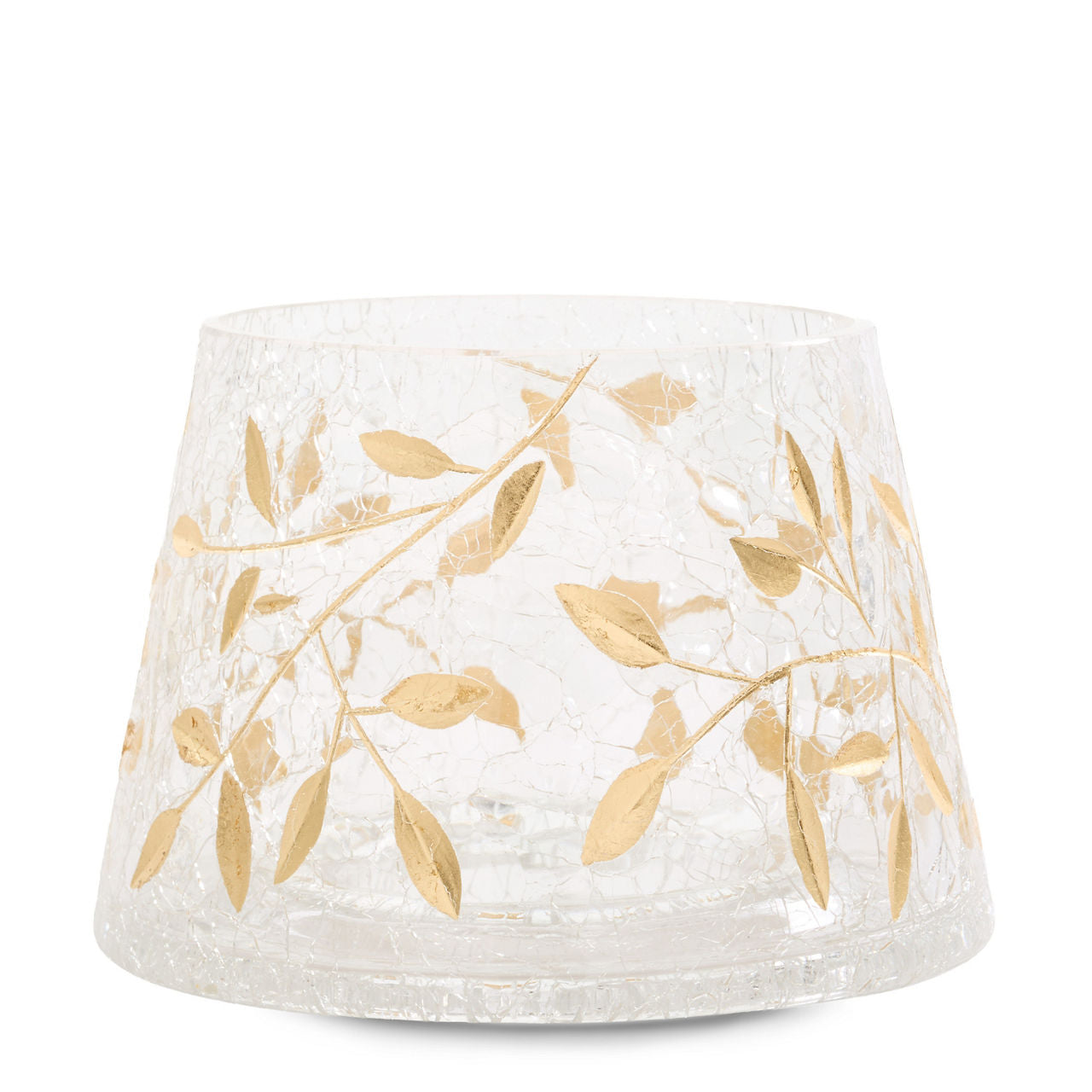 Gold Blossom Jar Candle Shade