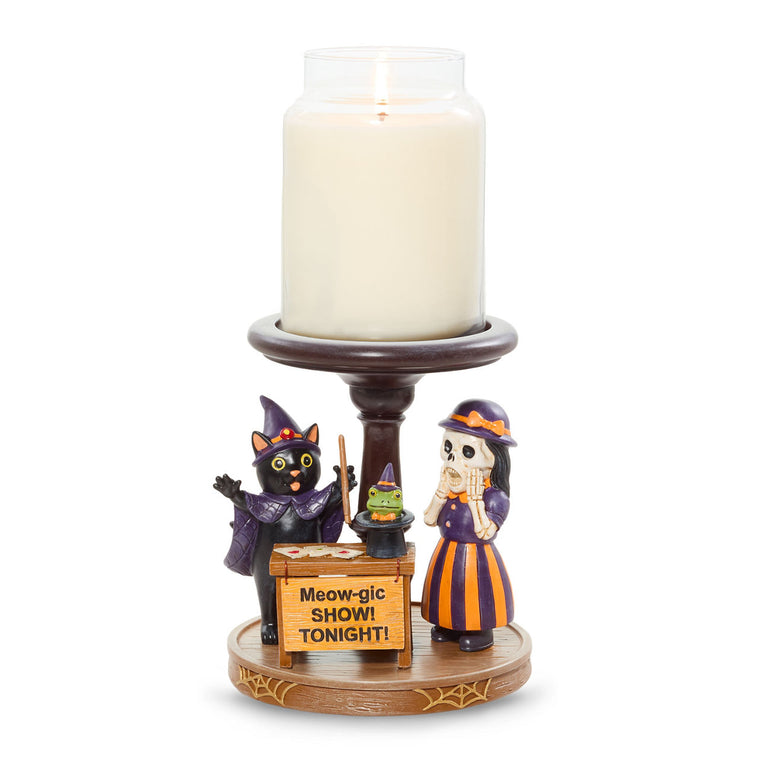 Bonebury Lane Meow-gic Show Candle Pedestal R4