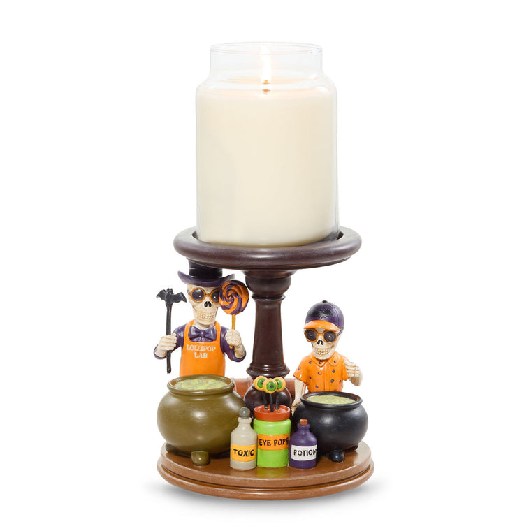 Bonebury Lane Lollipop Lab Candle Pedestal U1