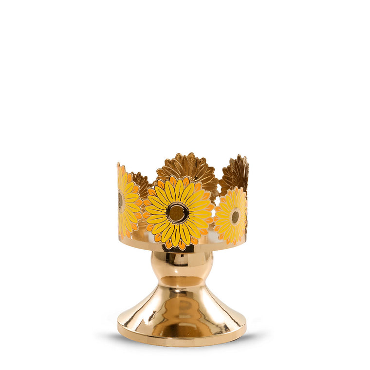 Sunflower Daze Candle Pedestal T5
